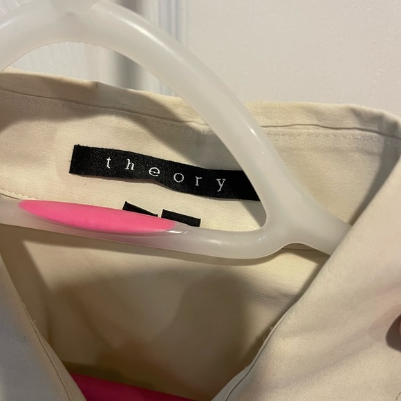 Theory Mens tuxedo shirt. Size large. - Picture 4 of 4